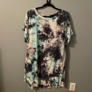 Like-new UMGEE Linen/cotton shift dress - Large 12/14